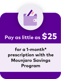 Help your eligible patients save on Mounjaro icon
